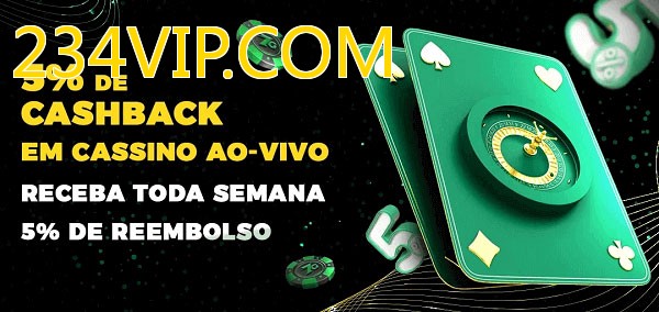 Promoções do cassino ao Vivo 234VIP.COM